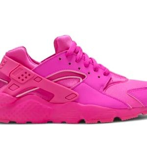 Nike , Sz 7, Huarache Run GS 'Laser Fuchsia'